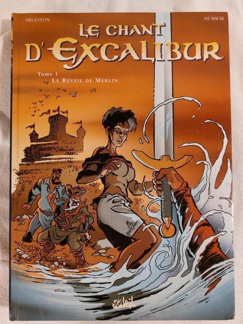 Chant d'Excalibur T.1 Le réveil de Merlin - Réédition (2003), Boeken, Stripverhalen, Gelezen, Eén stripboek, Ophalen of Verzenden