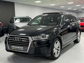 Audi Q7 3.0 TDI Q S-Line 7-Places Pano Head-Up Bose Cam