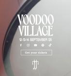 Voodoo festival ZATERDAG - 2 tickets, Tickets en Kaartjes, Drie personen of meer, September