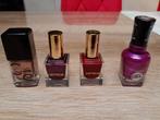 4 NIEUWE FLESJES NAGELLAK ZELF OPHALEN 4 STUKS VOOR 8 EURO, Handtassen en Accessoires, Ophalen, Nieuw, Handen en Nagels, Make-up