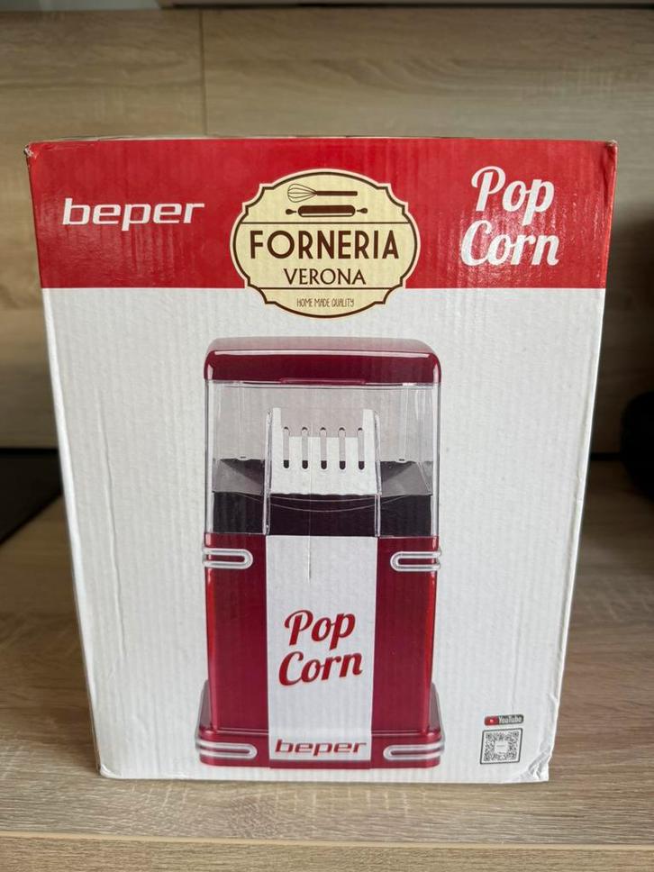 Machine a popcorn NEUVE jamais utilisee, Electroménager, Appareils à gourmet, Comme neuf, Enlèvement