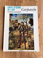 Carpaccio Italiaanse schilderkunst Hachette 1968, Ophalen of Verzenden, Gelezen, Schilder- en Tekenkunst