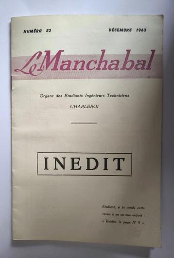 Le Manchabal. Organe des Etudiants Ingénieurs Technique Char beschikbaar voor biedingen