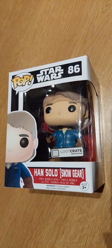 Han Solo Snowgear - Pompon en vinyle Funko POP, Enlèvement ou Envoi, Neuf