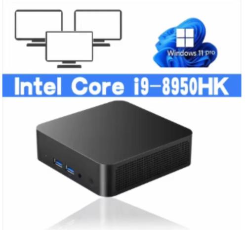 Mini PC i9-8950HK, 16GB RAM 1TB SSD, Computers en Software, Desktop Pc's, Nieuw, SSD, 16 GB, Gaming, Ophalen of Verzenden