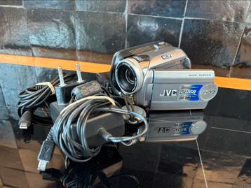 JVC Everio camcorder + lader + USB-kabel, Audio, Tv en Foto, Videocamera's Digitaal, Ophalen of Verzenden, Gebruikt, JVC