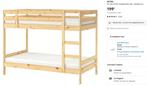 Lit superposé Ikea, Enfants & Bébés, Chambre d'enfant | Lits superposés & Lits mezzanines, Enlèvement, Utilisé, Lits superposés