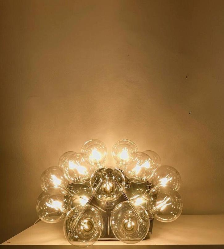 flos taraxacum 88 plafondlamp wandlamp, Huis en Inrichting, Lampen | Plafondlampen, Zo goed als nieuw, Metaal, Ophalen