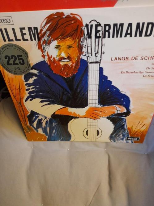 lp - willem vermandere - langs de schreve, Cd's en Dvd's, Vinyl | Nederlandstalig, Gebruikt, Pop, 12 inch, Ophalen of Verzenden