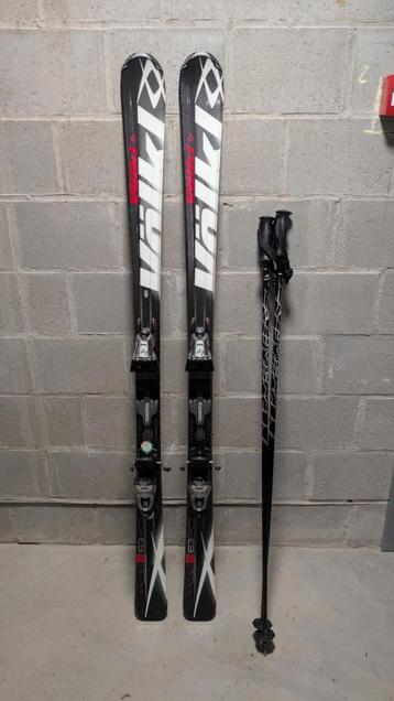 Kit de ski complet — Skis + chaussures + bâtons de ski, 160 à 180 cm, Skis, Rossignol, Enlèvement