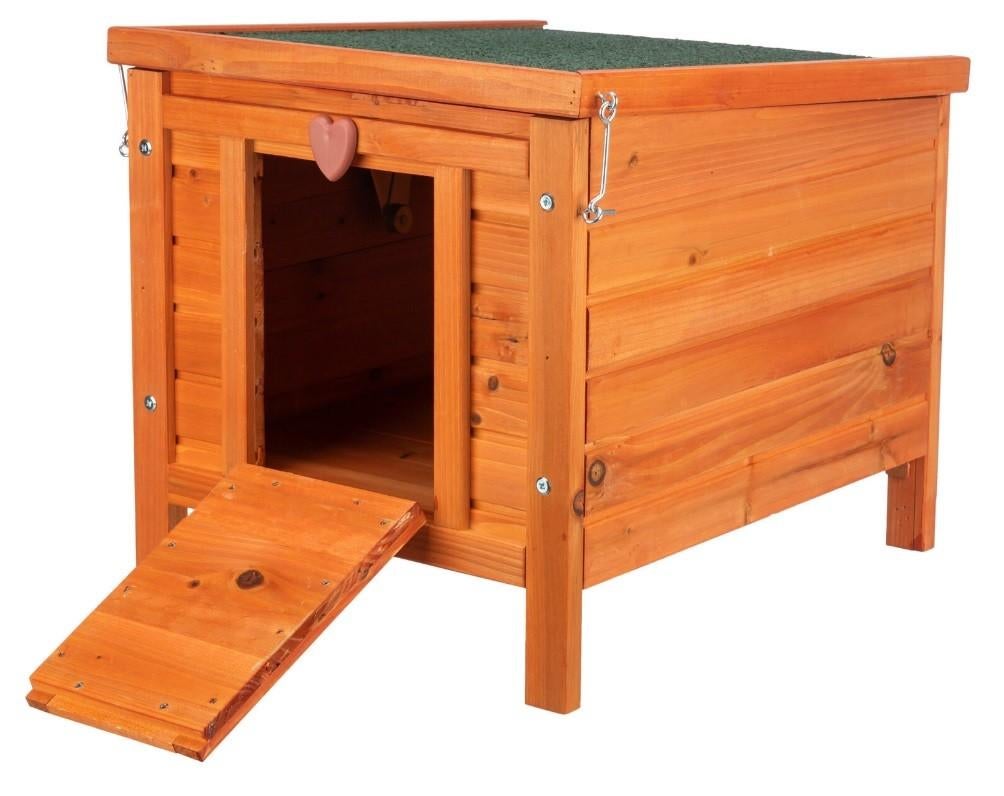 Clapier à lapin en bois XS Natura Brown, Neuf, Niche, Moins de 60 cm, Cobaye