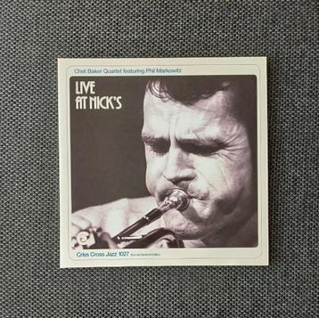 2xLP: Chet Baker Quartet ft. Phil Markowitz: Live at Nick's beschikbaar voor biedingen