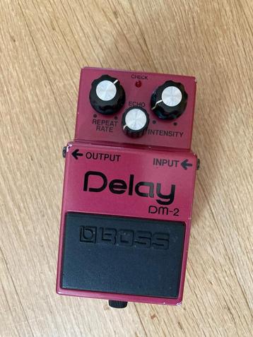 Boss dm-2 delay (vintage!) beschikbaar voor biedingen