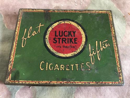 US army WW2 Lucky strike cigarettes, Collections, Objets militaires | Seconde Guerre mondiale, Enlèvement ou Envoi