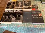 8 livres de Charles de Gaulle, Livres, Biographies, Utilisé, Enlèvement ou Envoi