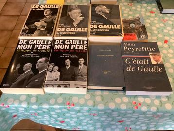 8 livres de Charles de Gaulle