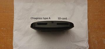 CFexpress type A + SD-kaartlezer Lexar