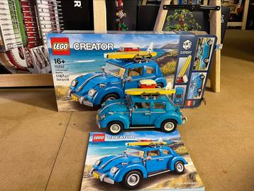 Lego 10252 Volkswagen Beetle + doos & handleiding beschikbaar voor biedingen