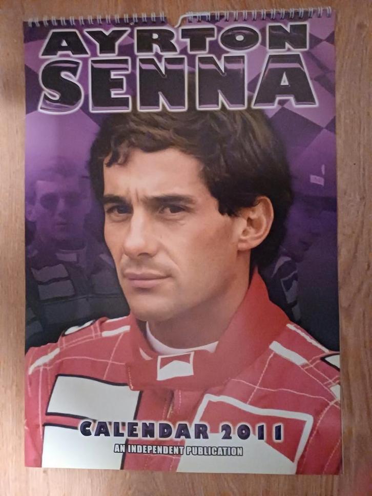 Kalender Ayrton Senna A3 2011, Verzamelen, Automerken, Motoren en Formule 1, Formule 1, Ophalen of Verzenden