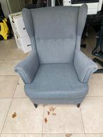 Ikea Strandmon, wing chair, donkergrijs, Huis en Inrichting, Ophalen, Zo goed als nieuw