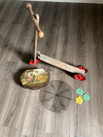 6 Vintage items in een lot beschikbaar voor biedingen