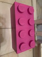 Lego opbergbox fushia, Comme neuf, Enlèvement, Lego