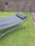 Hangmat, Tuin en Terras, Ophalen, Meerpersoons, Zo goed als nieuw, Met standaard