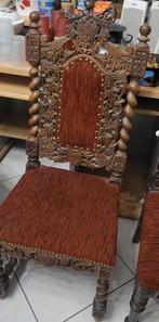 Antieke stoel in neogotische stijl, Antiek en Kunst, Ophalen