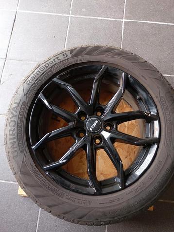4 velgen zwart voor oa mini countryman,nieuwstaat 225 55 17 beschikbaar voor biedingen