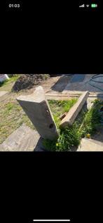 2 beton gewichten voor een tent… GRATIS, Ophalen
