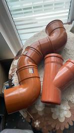 Gewrichtsellebogen van 125 mm, Doe-het-zelf en Bouw, Buizen en Afvoer, Ophalen, Zo goed als nieuw, Bochten