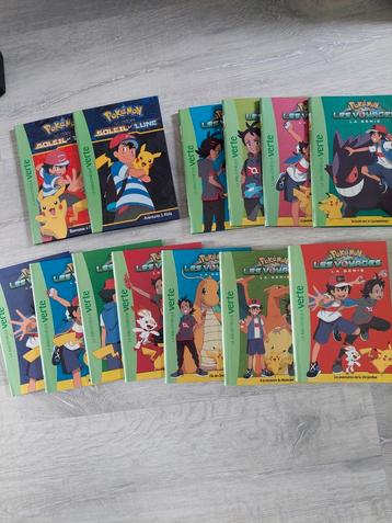 Lot de 13 livres Pokémon bibliothèque verte