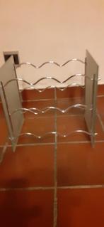 wijnrek 9 flessen, Ophalen, 5 tot 15 flessen, Minder dan 50 cm, Glas