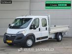 Opel Movano 140PK Dubbel Cabine Open Laadbak Airco Cruise Eu, Auto's, Stof, Euro 6, 4 cilinders, 3000 kg