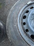 4 pneus hiver Dunlop SP Winter Speed 3 215/65R16 + 4 jantes, Pneus et Jantes, 16 pouces, Enlèvement, Pneus hiver