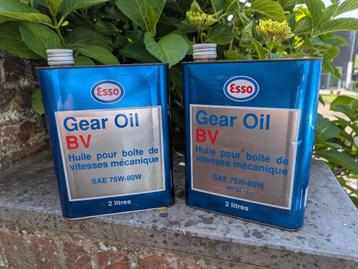 Olieblik Esso beschikbaar voor biedingen