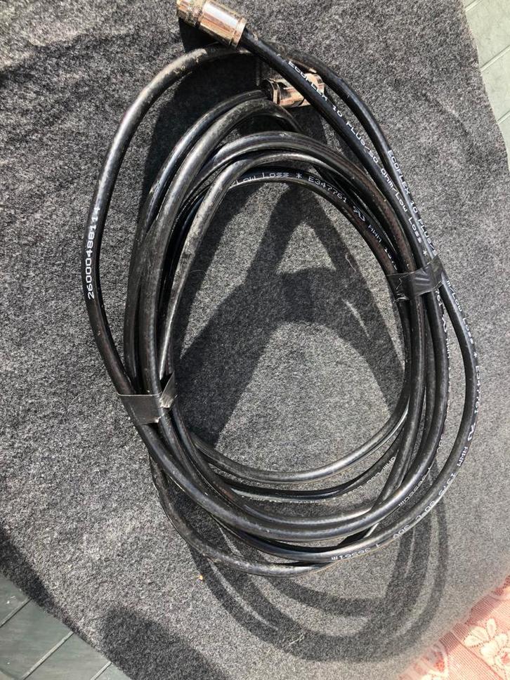 Ecoflex 10 Plus 2x5m coaxkabels., Telecommunicatie, Antennes en Masten, Ophalen of Verzenden