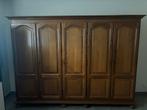 Armoire + tables de chevet + commode, Maison & Meubles, Enlèvement, Utilisé, Vol eik hout