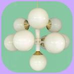 Space age Sputnik plafondlamp, Ophalen, Gebruikt, Metaal, Space Age, rétro