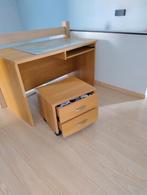 Lit pour 1 personne + bureau + table de chevet, Maison & Meubles, Enlèvement