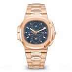 Patek Philippe Nautulis 5990-1R-001 rose Nieuw, Handtassen en Accessoires, Horloges | Heren, Ophalen, Goud, Goud
