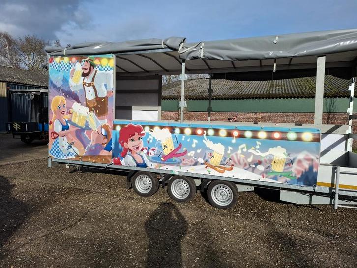 carnavalswagen / praalwagen / verhuiswagen / Eduard, Hobby en Vrije tijd, Feestartikelen | Verhuur, Nieuw, Ophalen