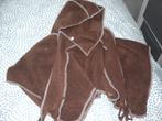 poncho met sjaal aan-mooie stat-1/2jaar-86/92, Kinderen en Baby's, Ophalen, Gebruikt, Meisje