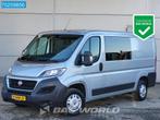 Fiat Ducato 130pk L2H1 Dubbel Cabine Euro6 Navi Camera Trekh, Auto's, Bestelwagens en Lichte vracht, Voorwielaandrijving, Gebruikt