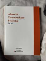 Almanak vennootschapsbelasting 2024, Livres, Livres d'étude & Cours, Enlèvement ou Envoi