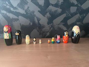 10 Babushka poppetjes beschikbaar voor biedingen