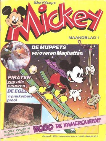 Mickey maandblad 1 (1985)
