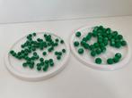 Parels glas rubberized groen, Hobby en Vrije tijd, Ophalen of Verzenden, Nieuw, Kraal