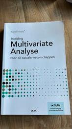 Karel Neels - Inleidng Multivariate analyse, Boeken, Ophalen, Zo goed als nieuw, Karel Neels