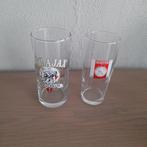 2 collector glazen AFC AJAX., Enlèvement, Comme neuf